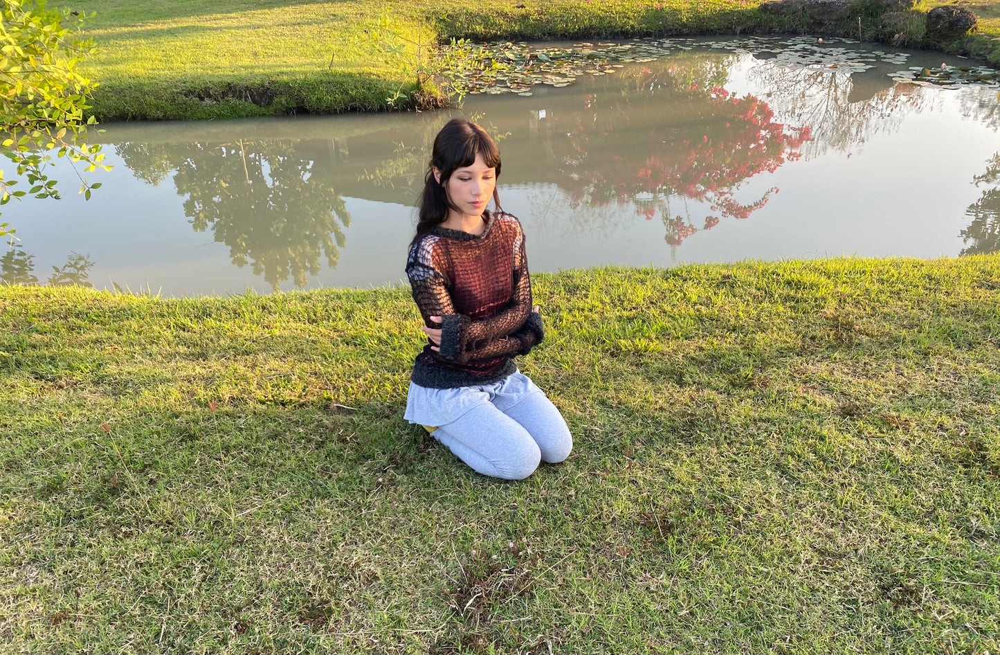 Sheared Knit Top