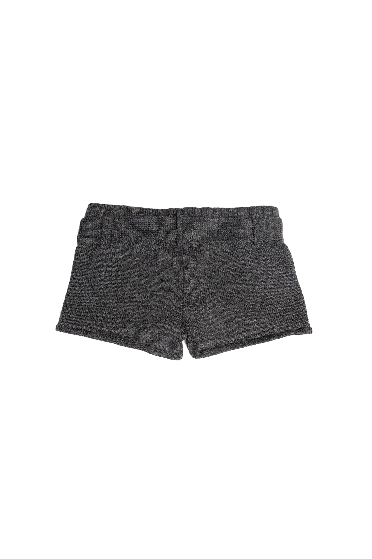 Buckle Wool Shorts