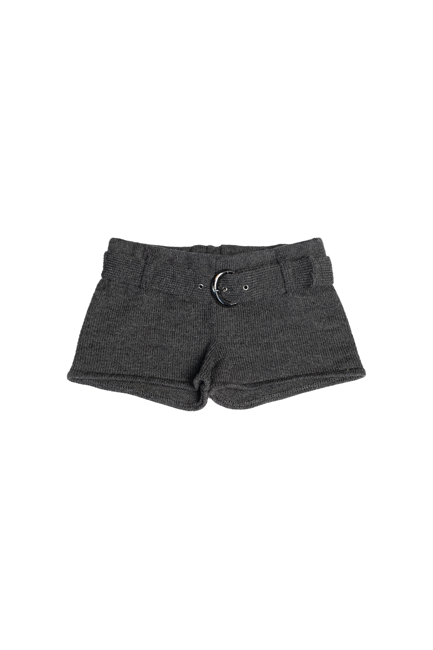 Buckle Wool Shorts