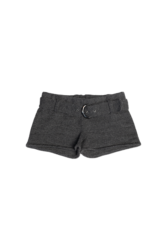 Buckle Wool Shorts