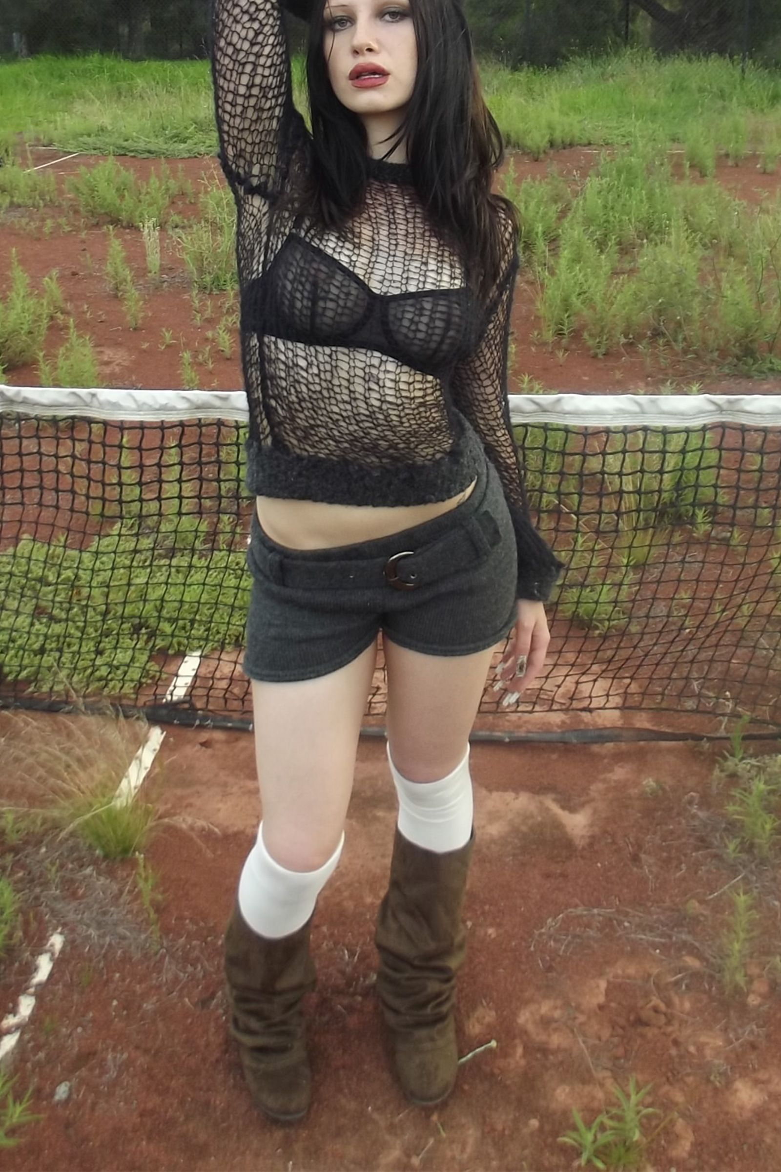 Buckle Wool Shorts